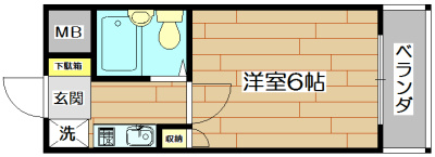 土室マンション 間取り