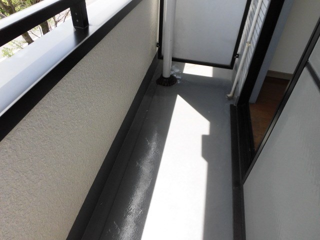 土室マンション ベランダ