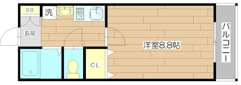 コラソン・パラシオ 間取り図
