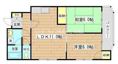 エクセル立川 間取り図