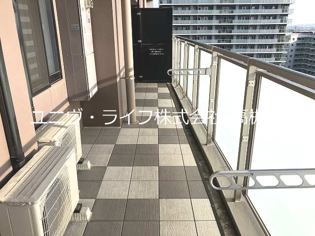ジオ高槻ミューズレジス ベランダ