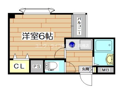 ぷりんせす八丁畷A棟 間取り図