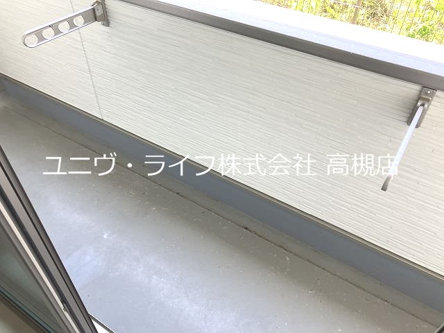 ウェルスクエア高槻 ベランダ