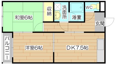 シエテ高槻 間取り図