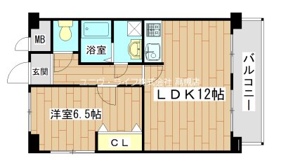 サンツエルブ 間取り図
