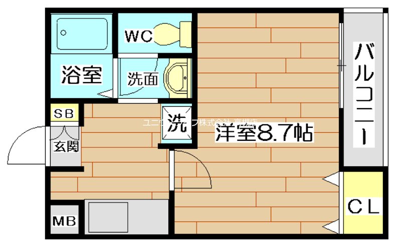 ノールシャトー 間取り図