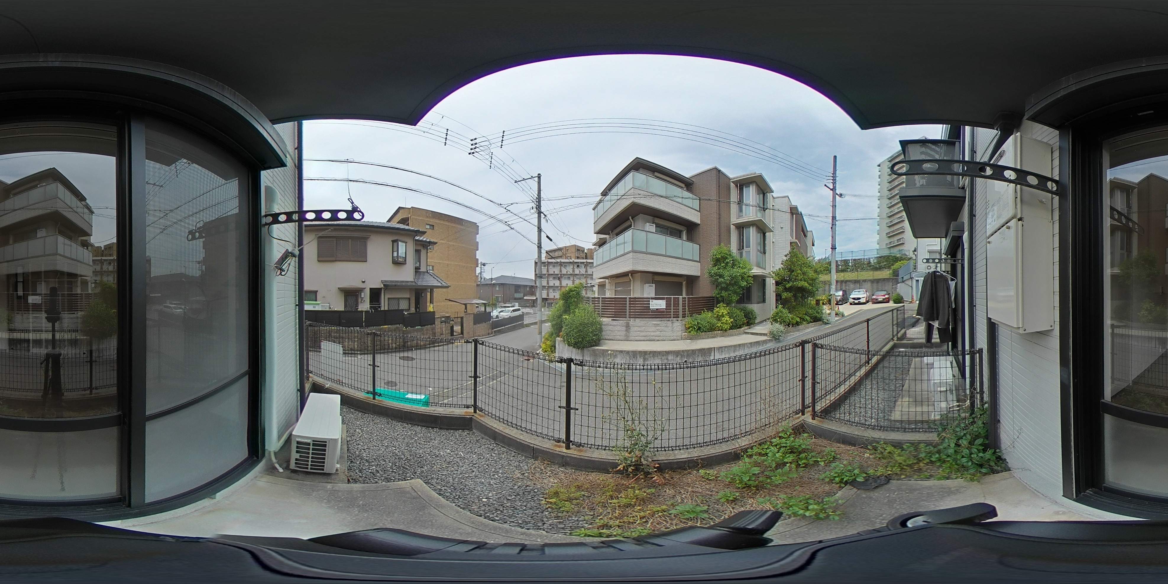 朝日ハイツ ベランダ