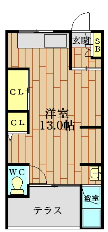 カトレアハイツ 間取り