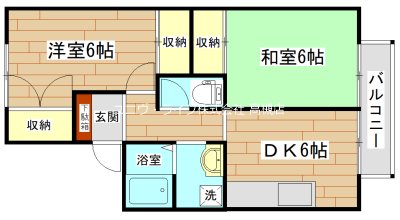 メゾンアサヒⅡ 間取り