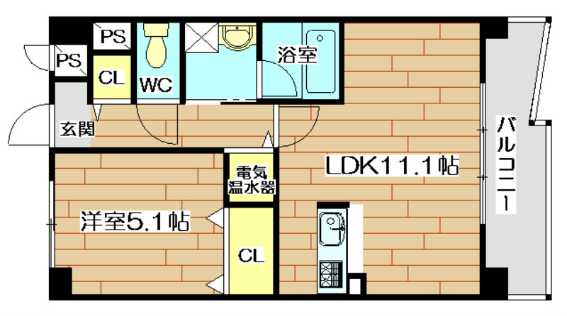 カンマキーノ 間取り図