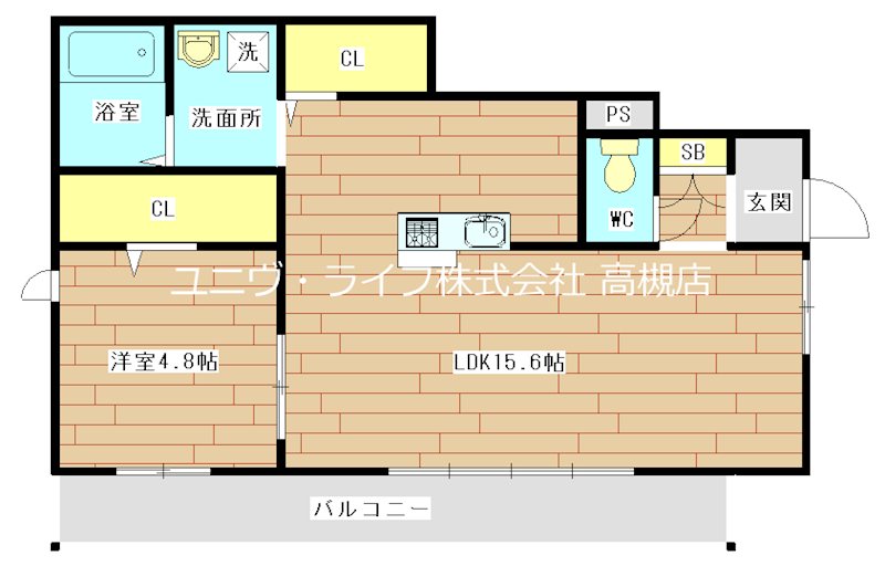 DAIMO高槻 間取り