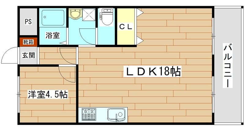 第46シマナカハイツ 間取り