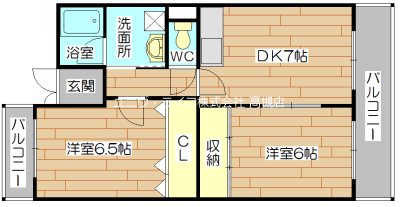プチコモン城西 間取り