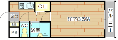 ジュネス帯曲輪 間取り図