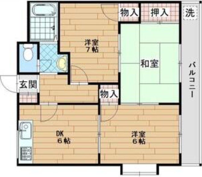 スウィートハイツ 間取り