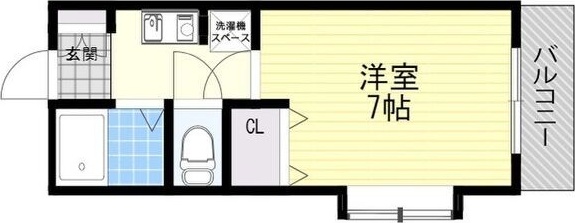 プリマ富田 間取り
