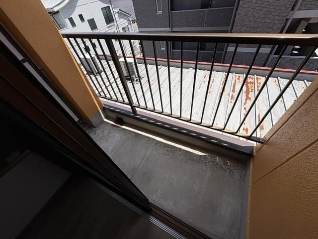 上田辺マンション ベランダ