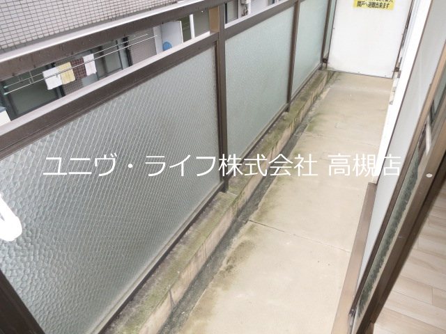 山本ハイツ ベランダ