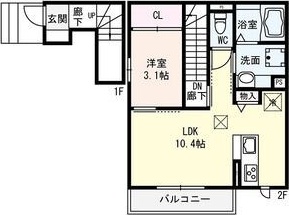 セジュール・F 間取り