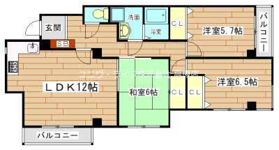 パーシモン本町 間取り