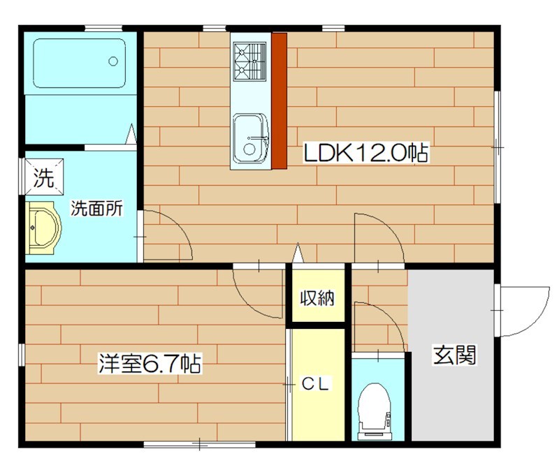 （仮称）川西町1丁目邸 間取り