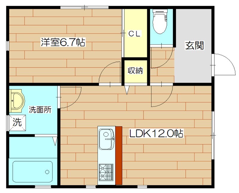 （仮称）川西町1丁目邸 間取り