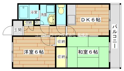 ルヴェール松井 間取り