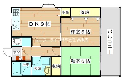 第2グロワール久住 間取り