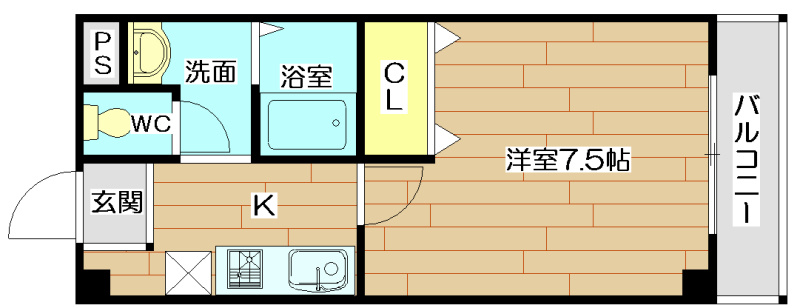 フェリーチェ寺本 間取り図
