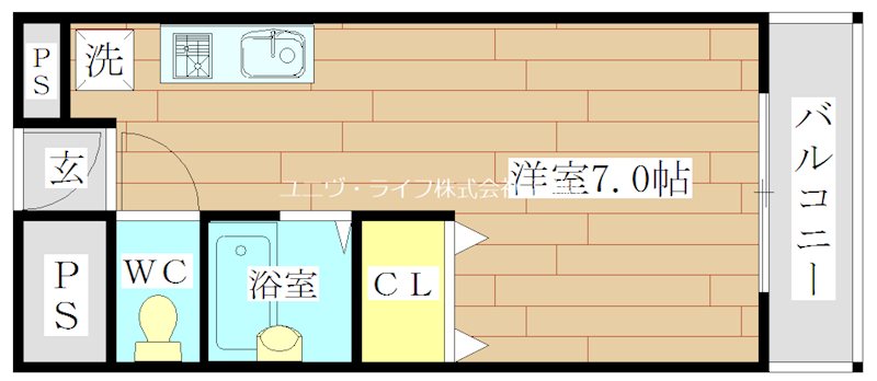 ハイツタナカ 間取り