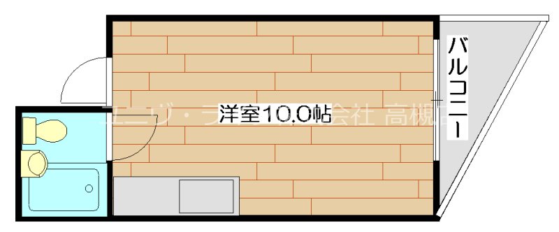 アンフィニィ富田 間取り図