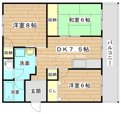 メゾンティックⅡ 間取り