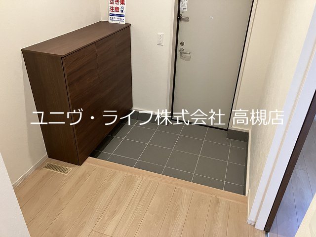 高槻市天神町 戸建賃貸 玄関