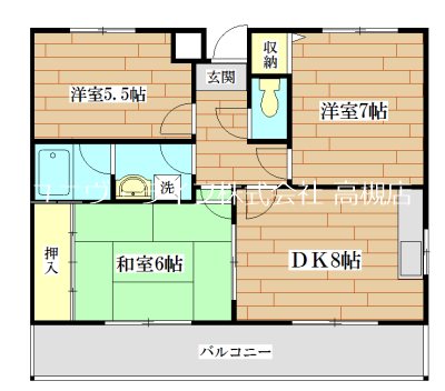 グレイス竹の内 間取り