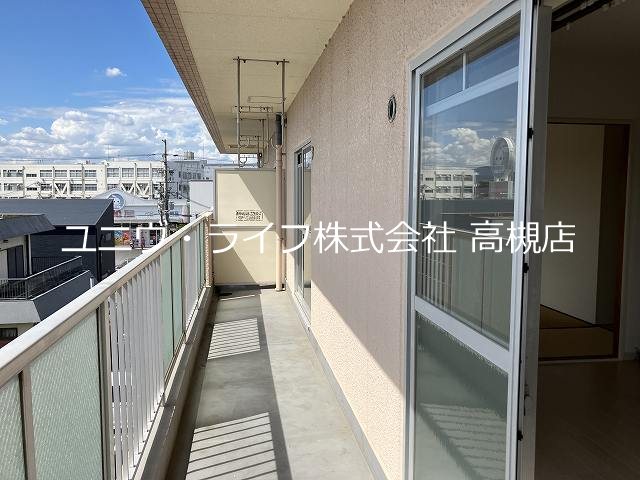 グレイス竹の内 ベランダ