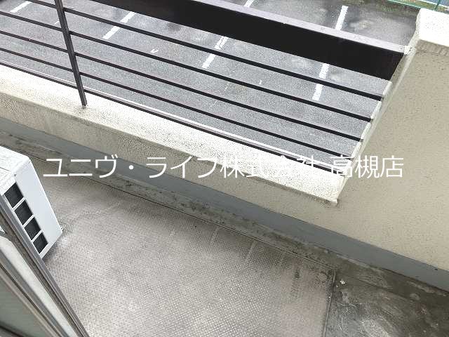 城第一マンション ベランダ