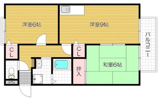 ウエストコート  間取り