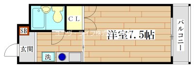 ハイツ沢良木 間取り