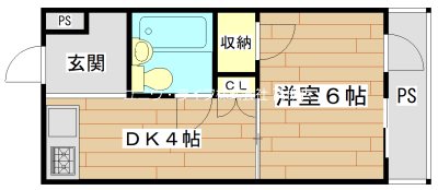 アンフィニィ西町Ⅱ 間取り