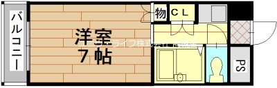アプレシオ西冠Ⅱ 間取り