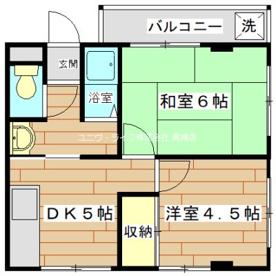 コーポブランシェ 間取り