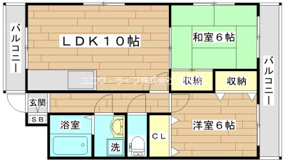 ラ・カーサ高槻A棟 間取り