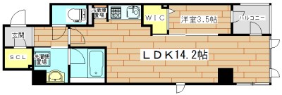 Ｄ&lsquo;ＴＯＷＥＲ芥川  間取り