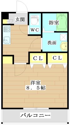 KTIレジデンス摂津富田 間取り
