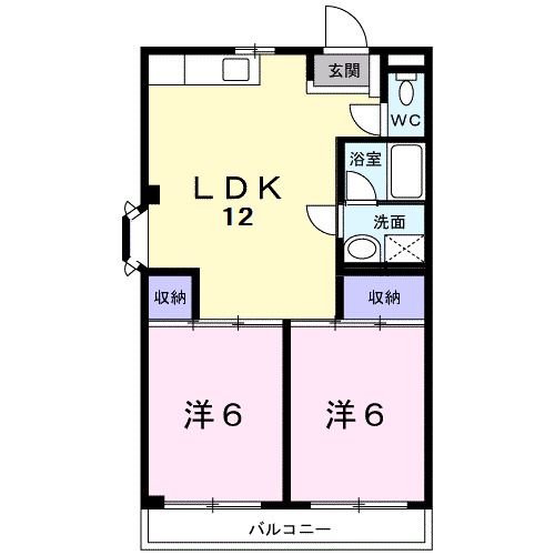 マンション伊吹 間取り
