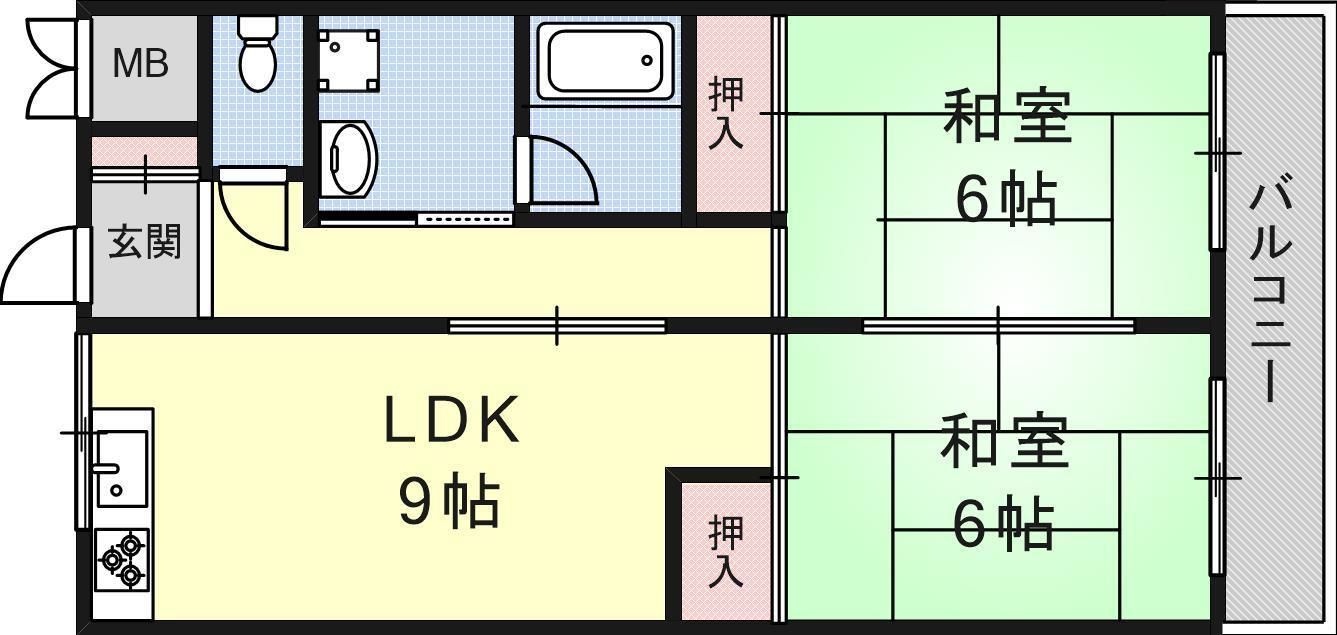YD千代田 間取り