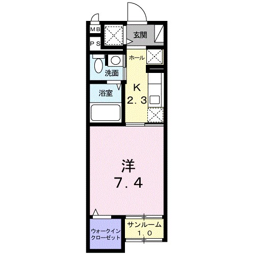 鹿児島県鹿児島市西田３丁目16-19 間取り