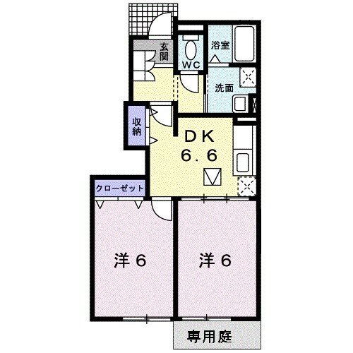 クィーンＤ 間取り