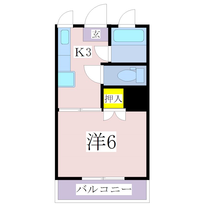 鹿児島県鹿児島市鴨池１丁目 間取り