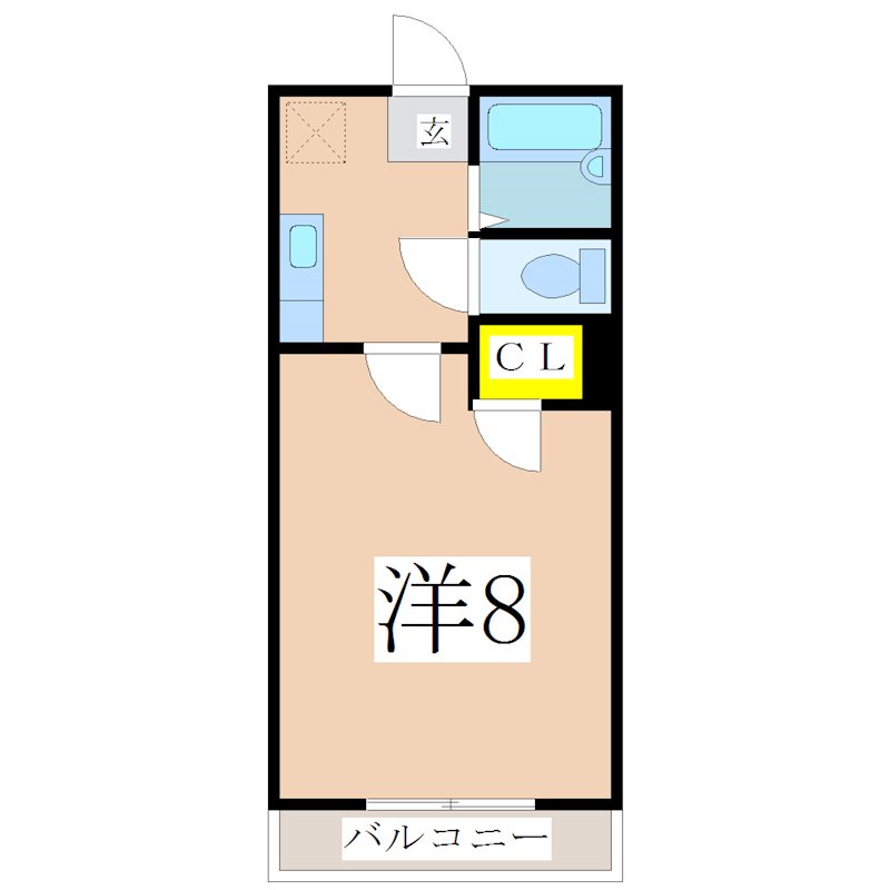 ロゼーヌ城西 間取り